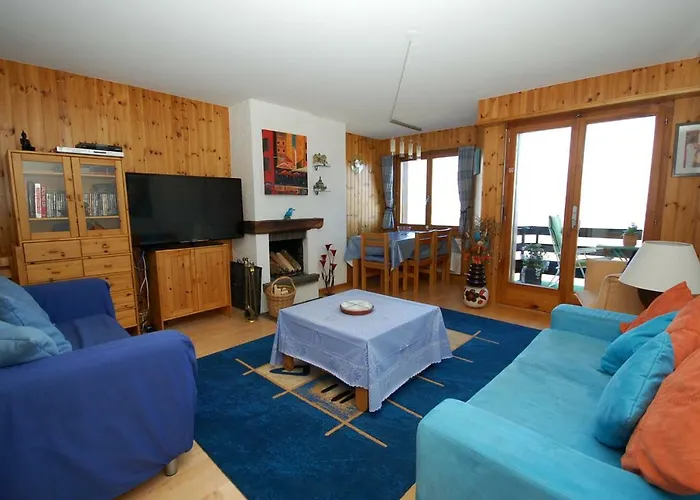 Lägenhet La Foret With Spectacular Mountain Views *